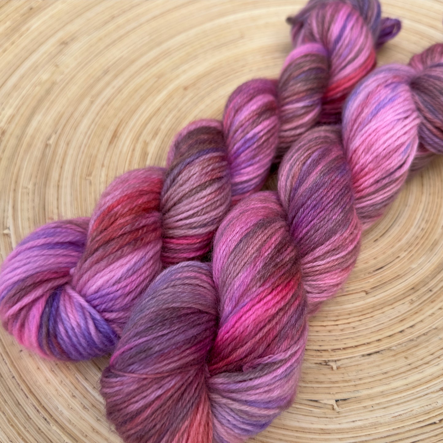 Blush & Mist Premium Yarn -  soft pink, grey &amp; lilac