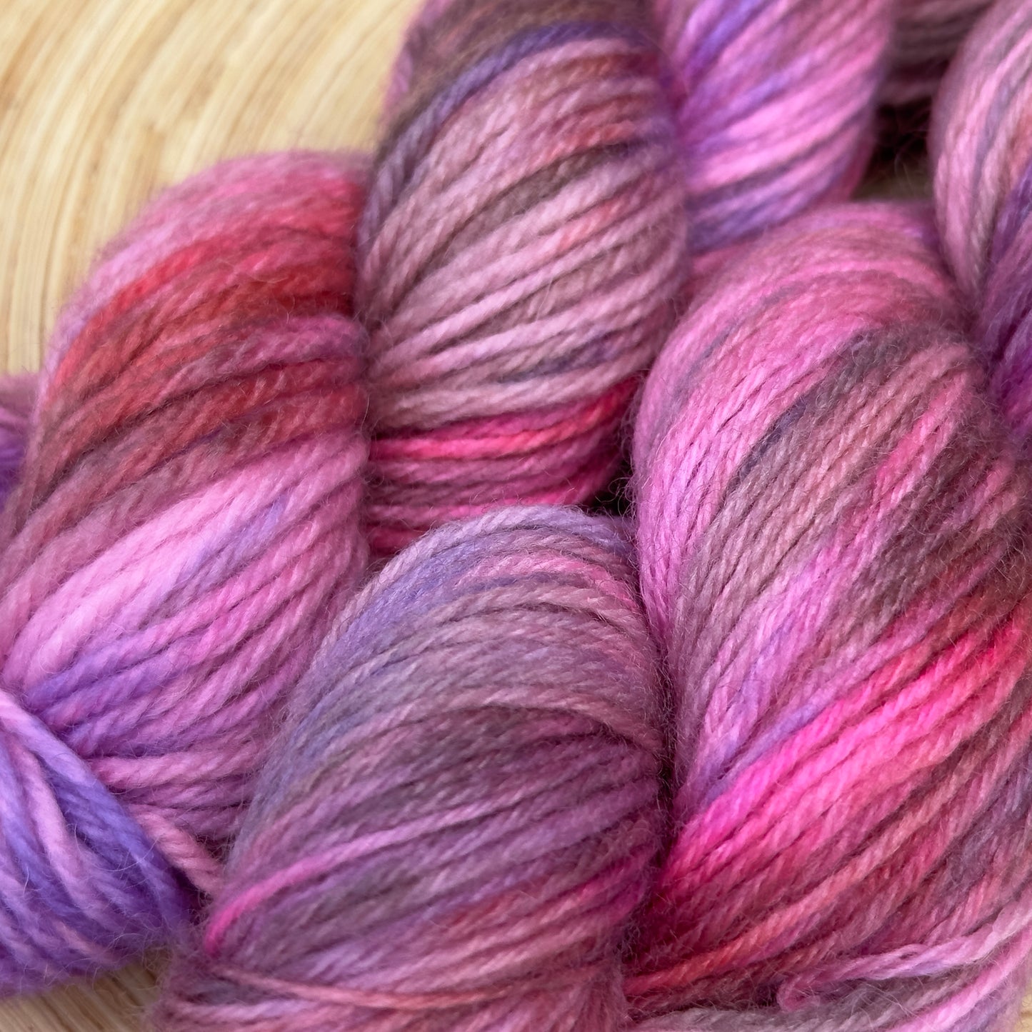 Blush & Mist Premium Yarn -  soft pink, grey &amp; lilac