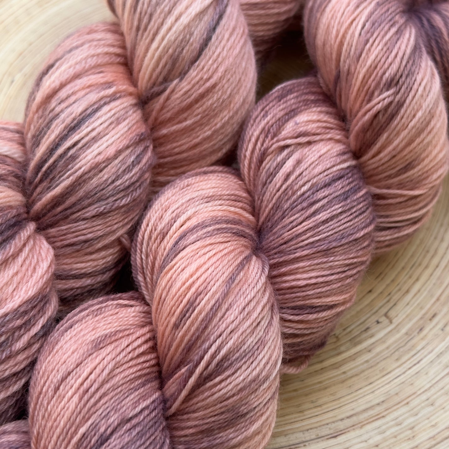 Peach Mocha -  stunning soft peach, warm mocha, and gentle pink hues