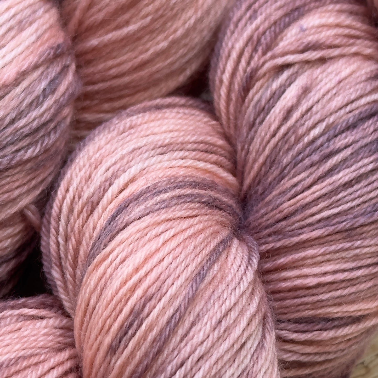 Peach Mocha -  stunning soft peach, warm mocha, and gentle pink hues