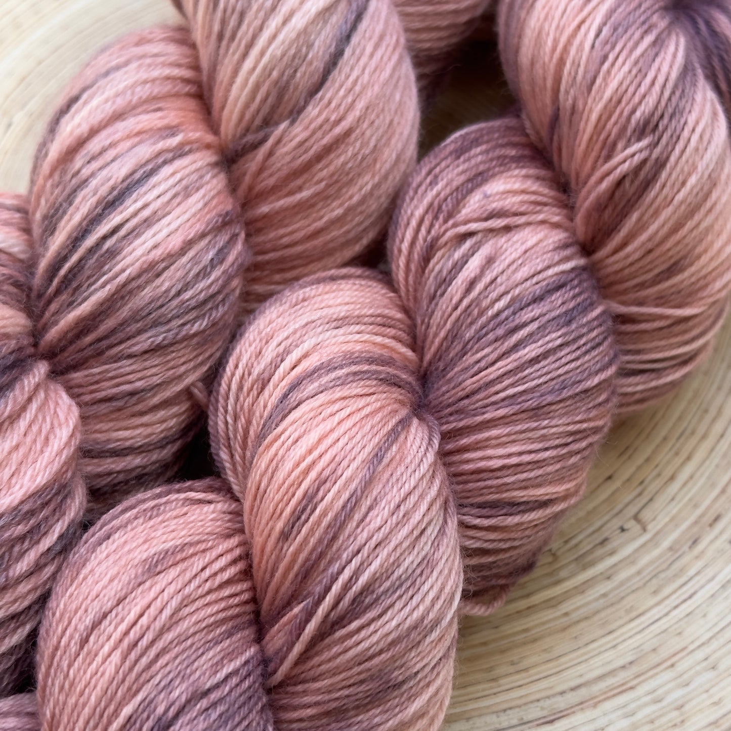 Peach Mocha -  stunning soft peach, warm mocha, and gentle pink hues