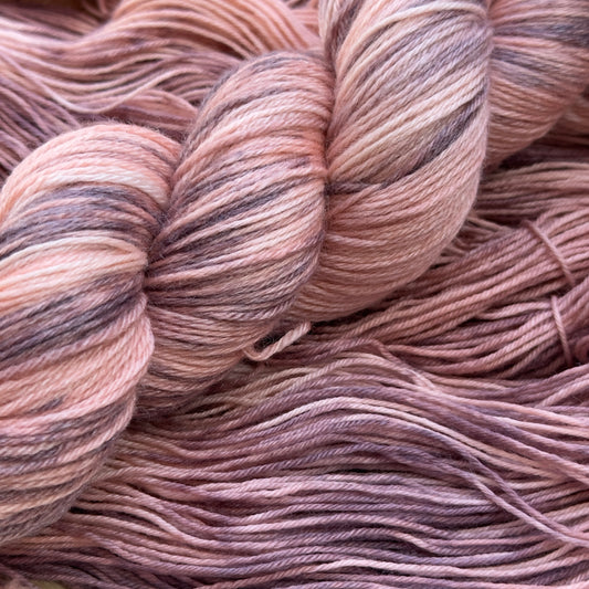 Peach Mocha -  stunning soft peach, warm mocha, and gentle pink hues