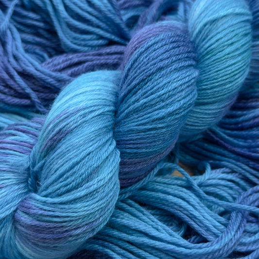 Sapphire Mist -  stunning deep blues, rich purples, and soft azure hues