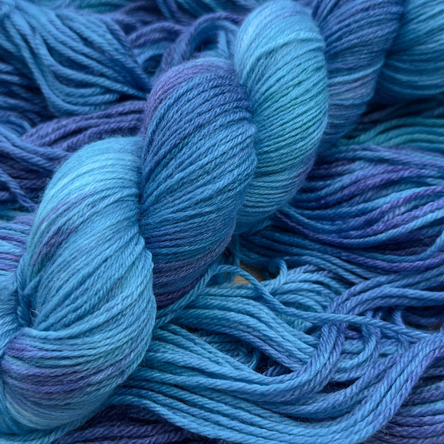 Sapphire Mist -  stunning deep blues, rich purples, and soft azure hues