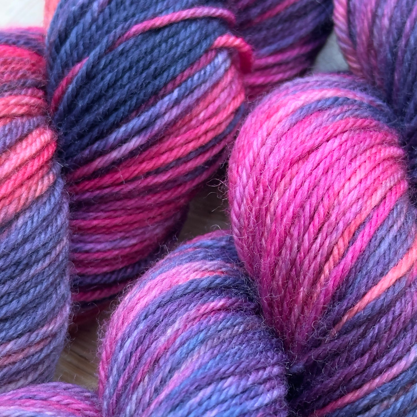 Hibiscus- stunning deep reds, rich violet, and soft blue hues