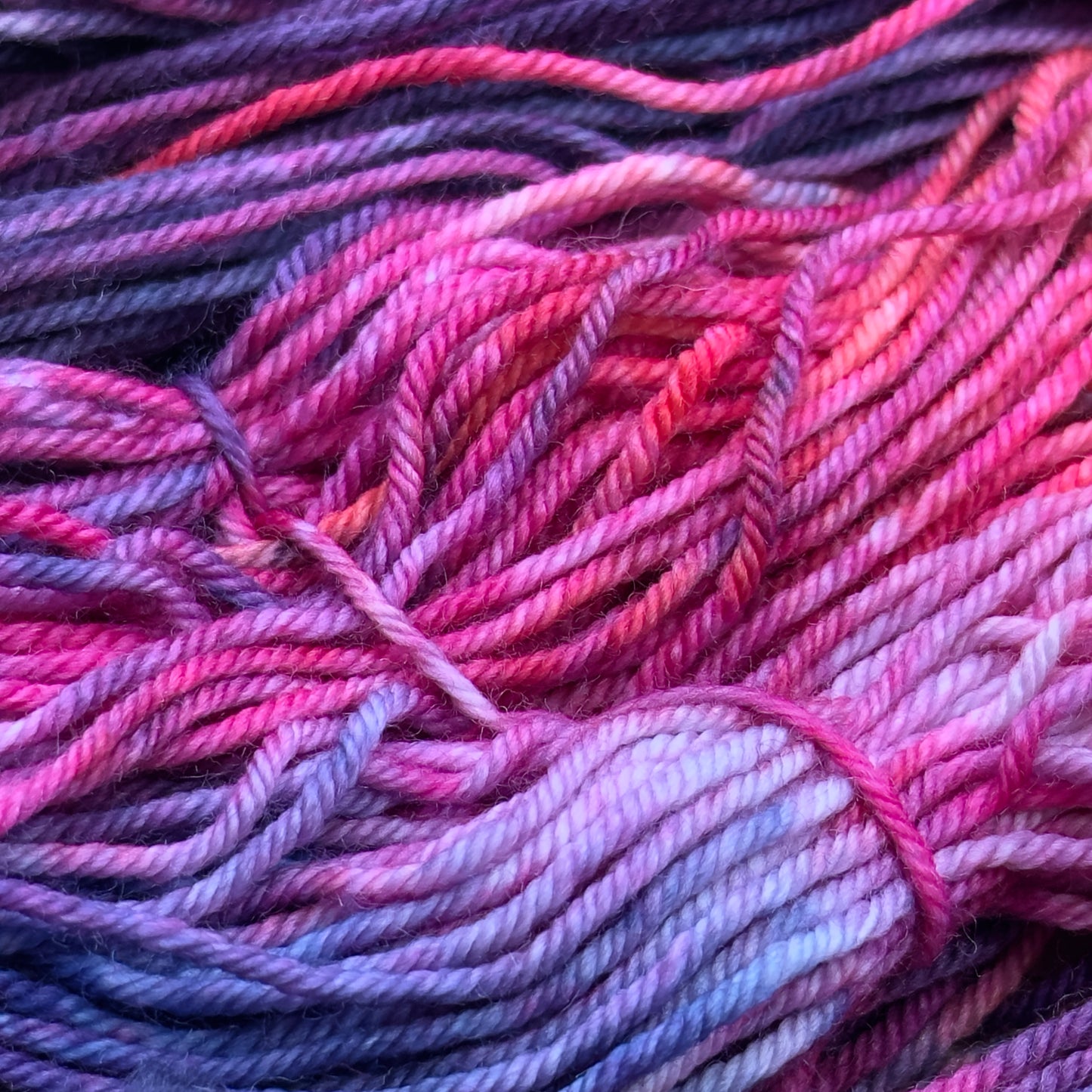 Hibiscus- stunning deep reds, rich violet, and soft blue hues