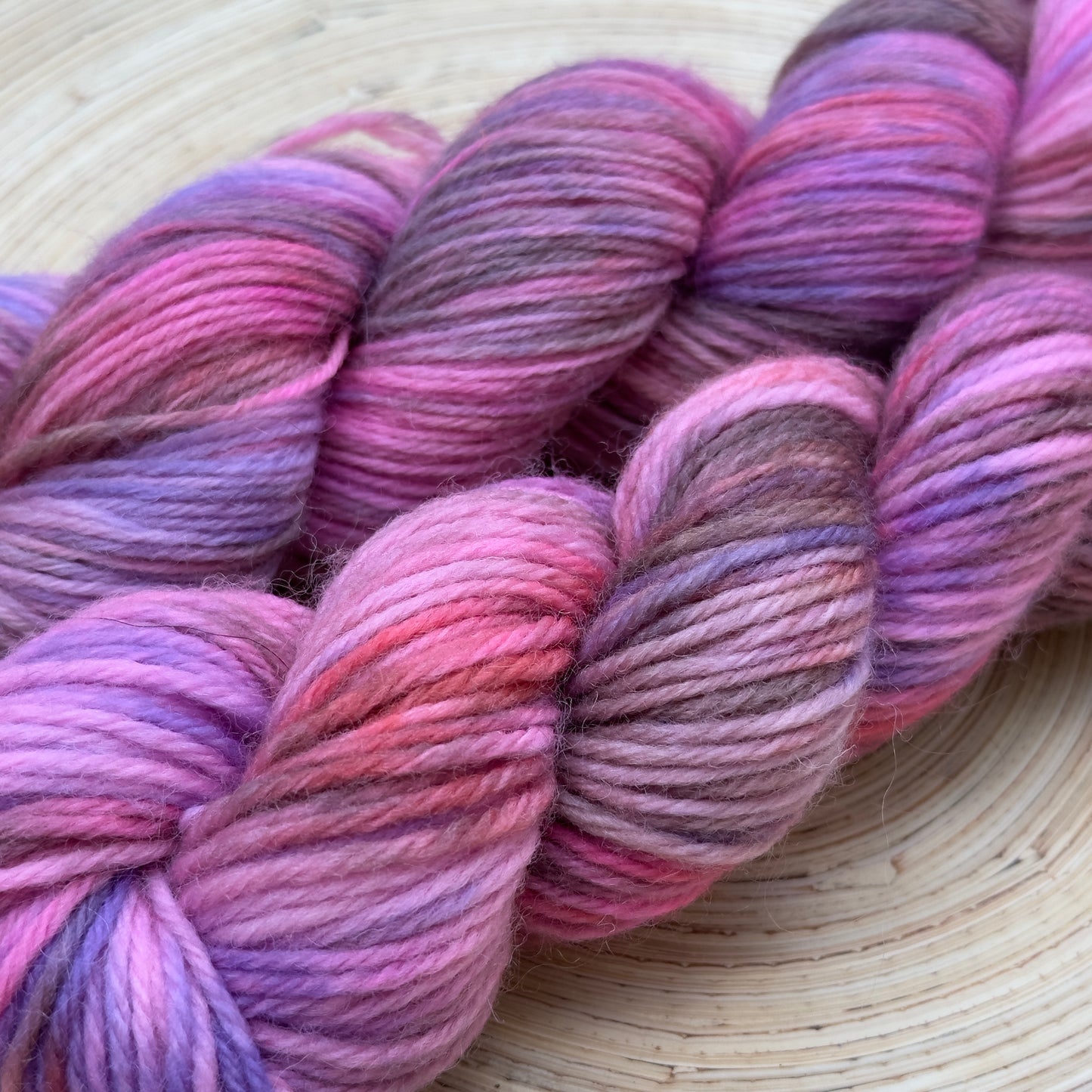 Blush & Mist Premium Yarn -  soft pink, grey &amp; lilac