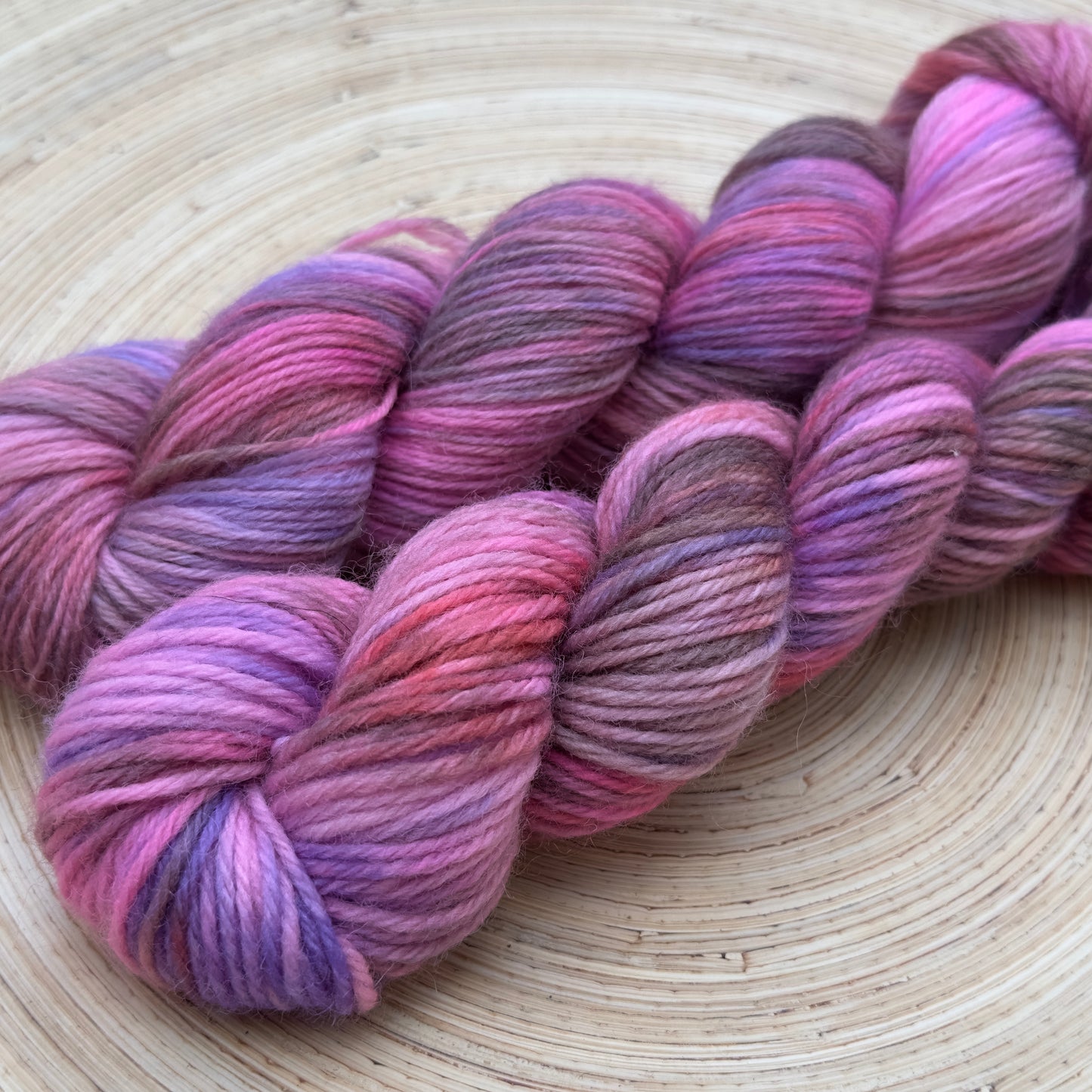 Blush & Mist Premium Yarn -  soft pink, grey &amp; lilac