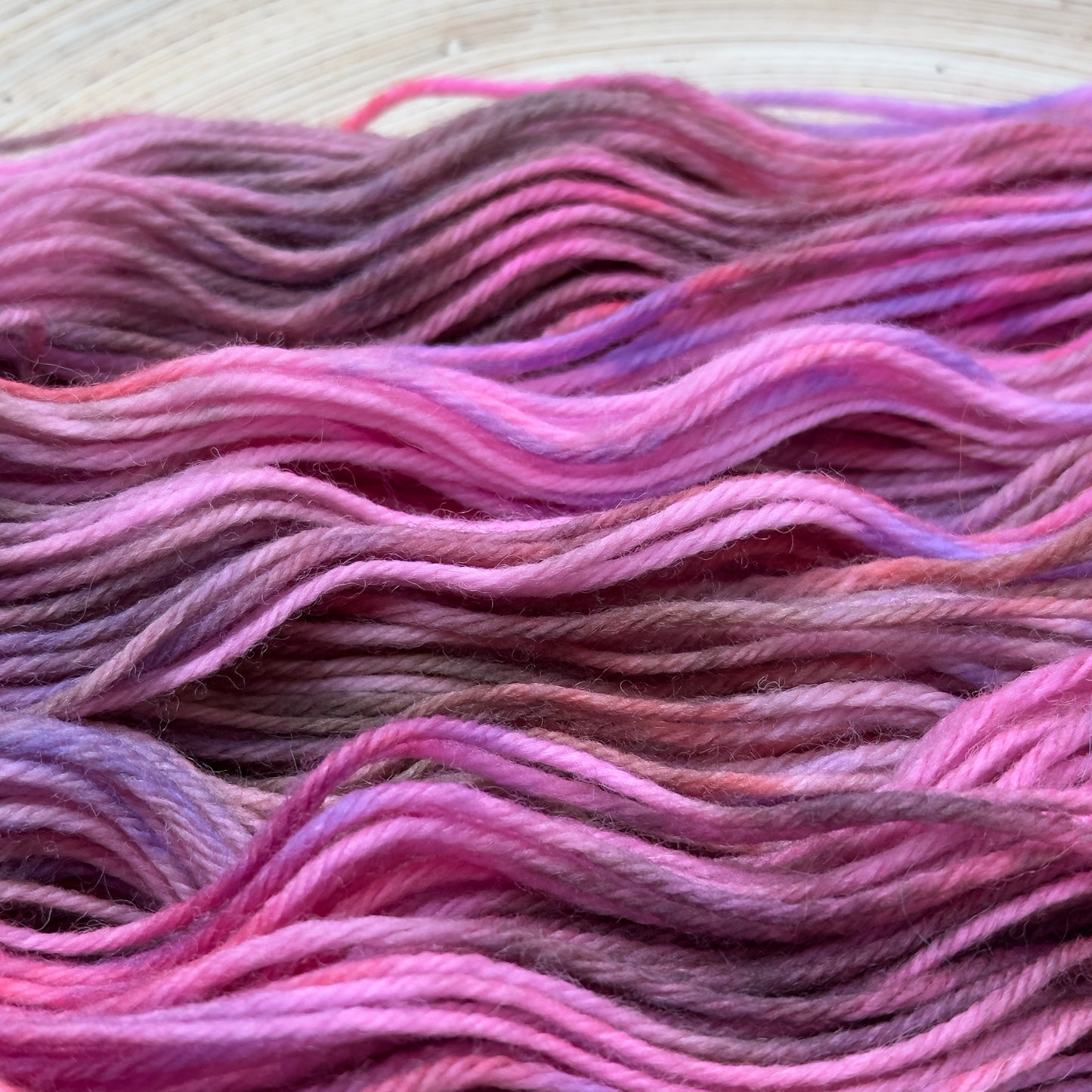 Blush & Mist Premium Yarn -  soft pink, grey &amp; lilac
