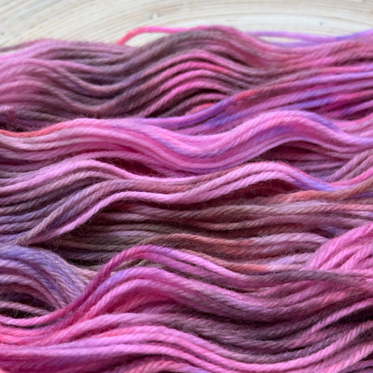 Blush & Mist Premium Yarn -  soft pink, grey &amp; lilac