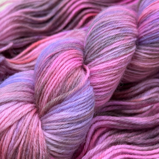Blush & Mist Premium Yarn -  soft pink, grey &amp; lilac