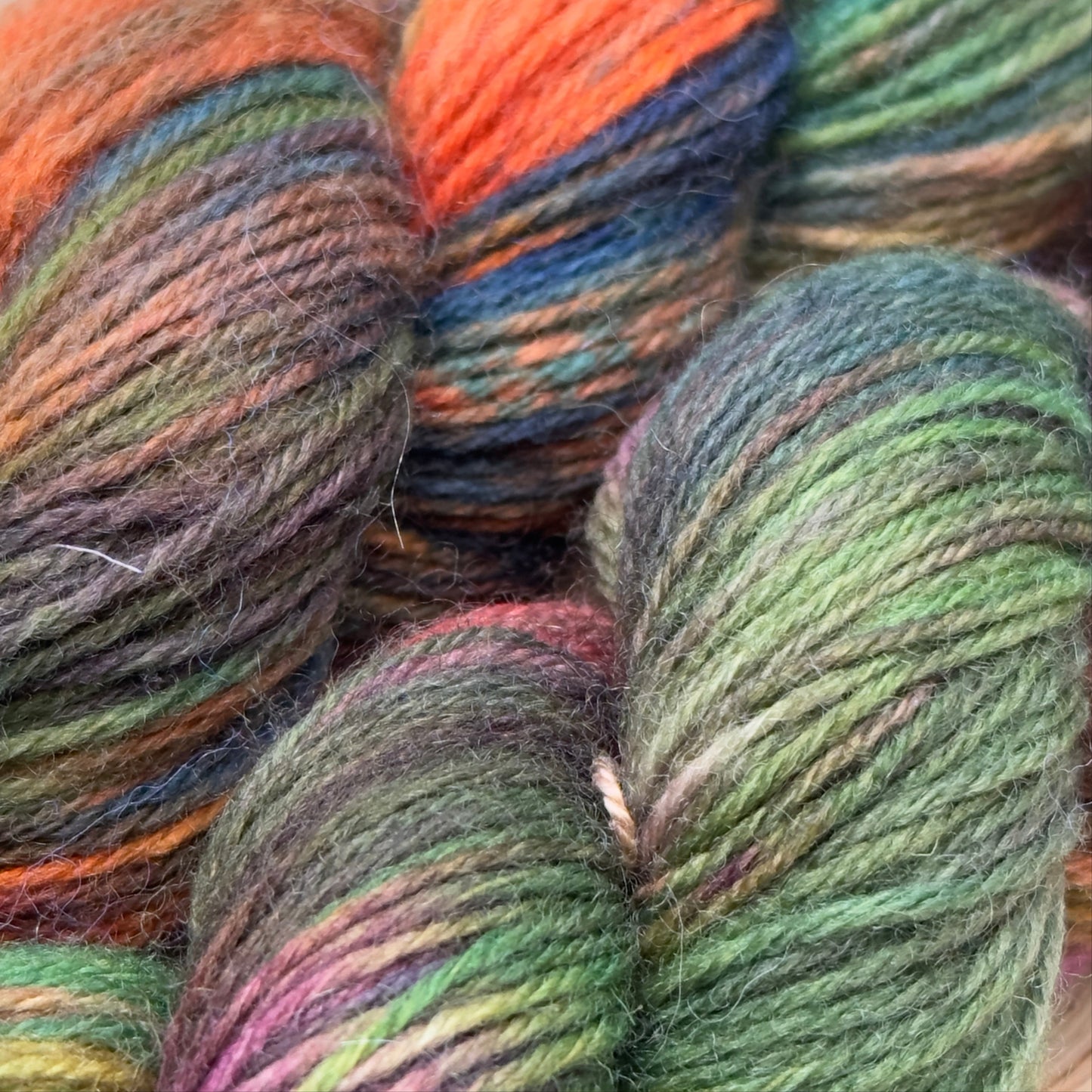 Aurora Lights - Enchanting Rainbow Hand-Dyed Yarn